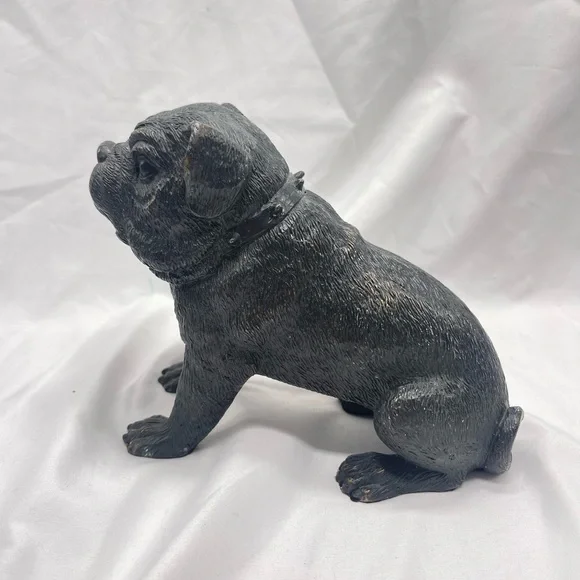 VTG bronze English Bulldog Statue - Picture 11 of 12